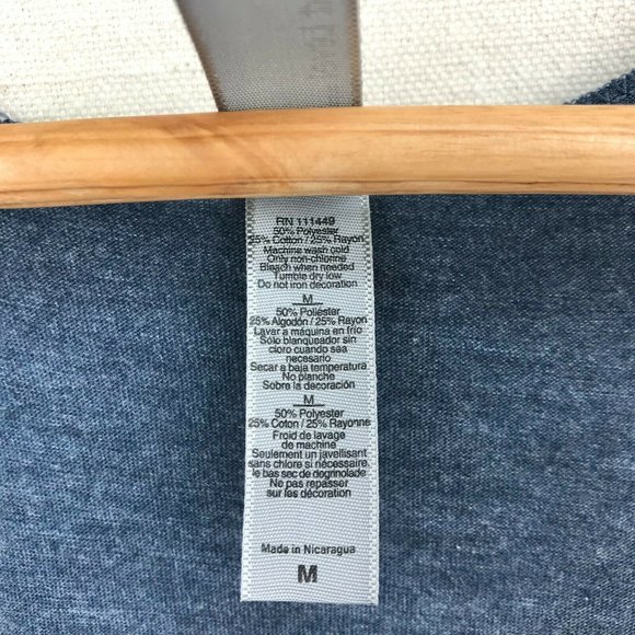 Next Level Women's Medium "Suck It Up Buttercup" Racerback Tank in Indigo/White - Picture 9 of 11